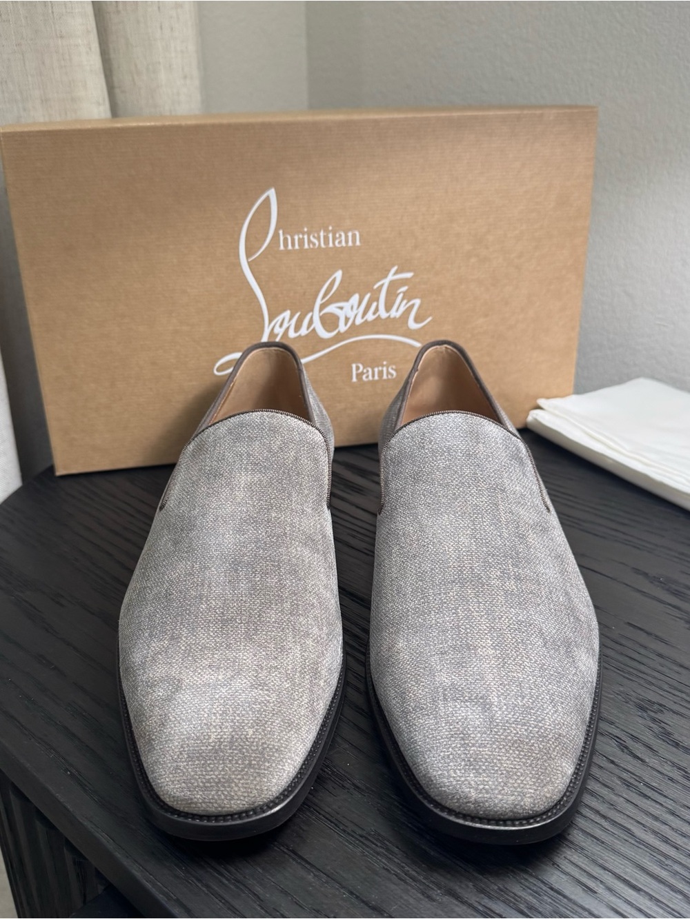 Christian Louboutin Danny Flex Loafers Crosta Silex - Picture 2 of 8